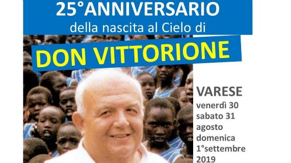 Vieni anche tu a Varese per ricordare don Vittorione!
